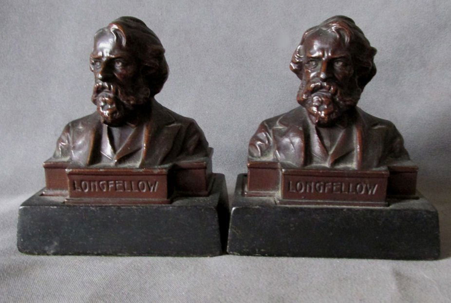 c1920s Arts & Crafts Henry Wadsworth Longfellow (1 of 2)