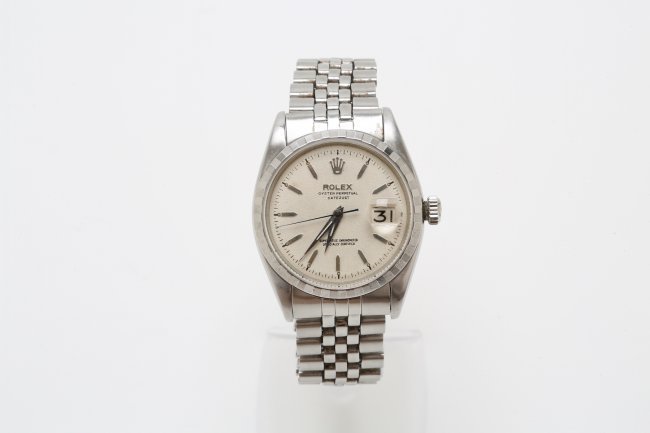 1960s Stainless Steel Rolex Datejust: There is no question that Rolex is the leading name in luxury watches. With over 400 registered patents, Rolex stands as the ultimate pioneer in the development of the wristwatch. In 2014, Forbes rank