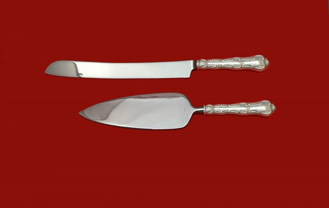 Strasbourg by Gorham sterling cake set (1 of 1)