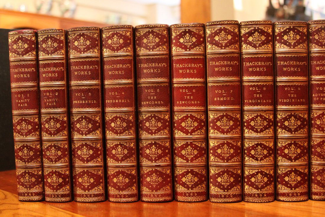 24 vols. William Thackeray Works. (1 of 1)