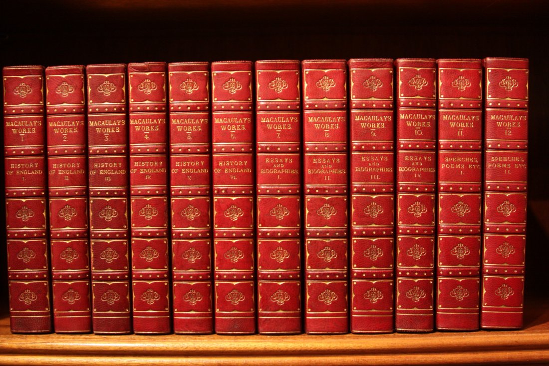 12 vols Lord Macaulay. The Complete Works. (1 of 1)