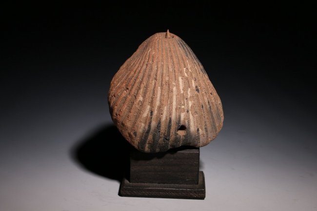 PRE-COLUMBIAN SCALLOP SHELL PENDANT (1 of 5)