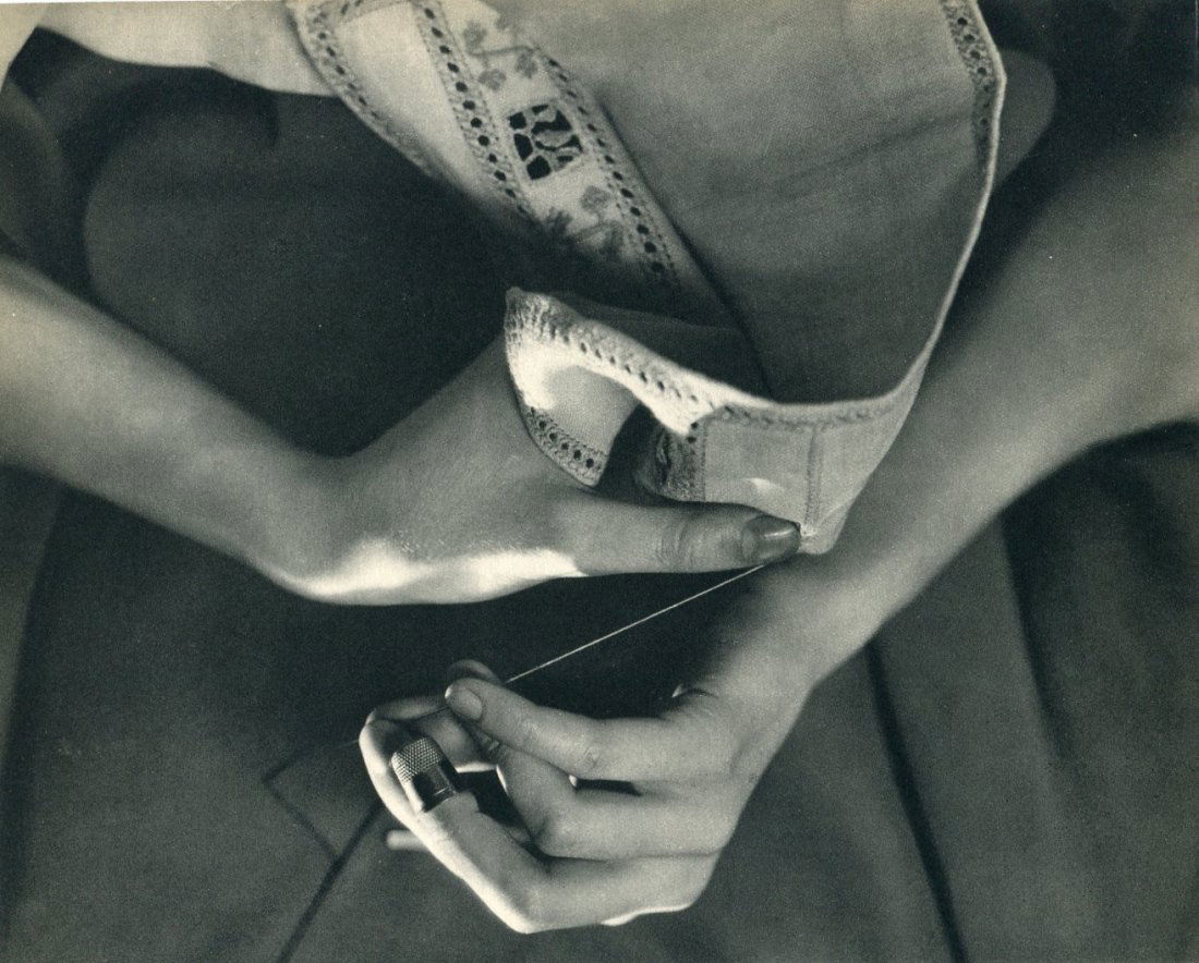Steichen, Edward - "Sewing" (1 of 1)