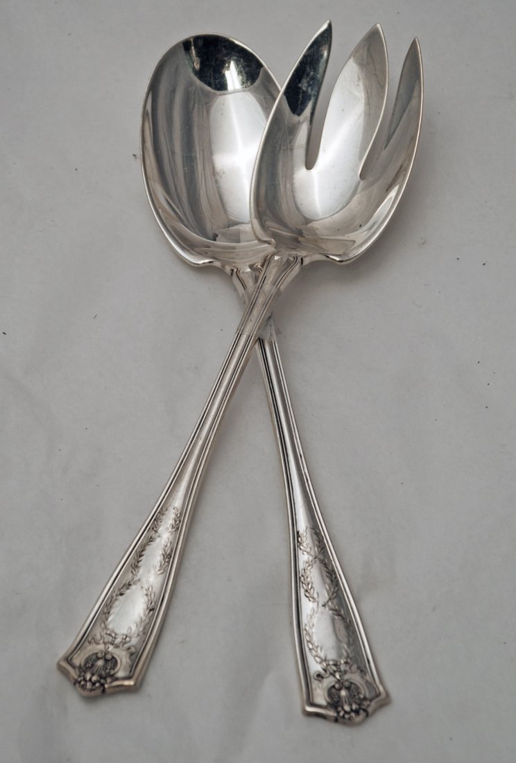 Tiffany & Co. Winthrop Sterling Silver Serving Set (1 of 2)