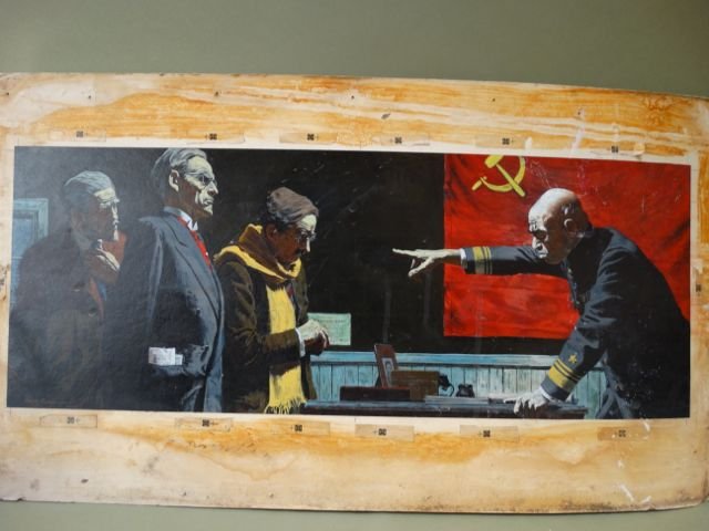 Bruce Bomberger Saturday Evening Post Illustration 1954 (1 of 8)