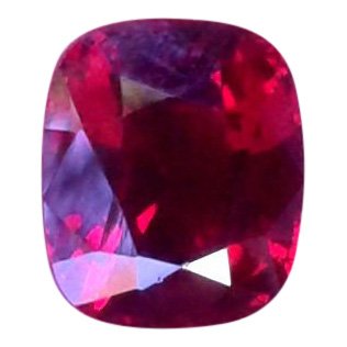 Full Fire Red Cushion Garnet 6.50 Carats (1 of 1)