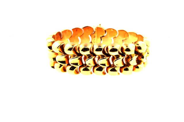 Retro Gold Bracelet (1 of 3)