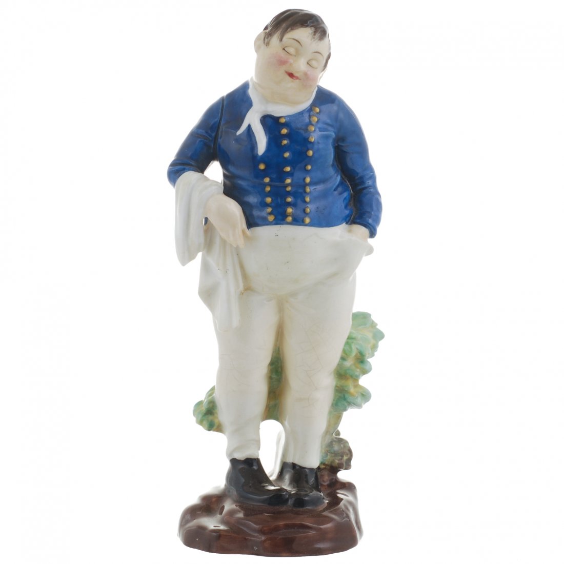 Royal Doulton Figurine Fat Boy HN555, H. 7.25",: Royal Doulton Figurine Fat Boy HN555, H. 7.25", 1923-1939 Flat rate shipping details: 1 item - $10 2 items - $15 3 items - $20 4 items - $25 5 items - $30 6+ items - $35