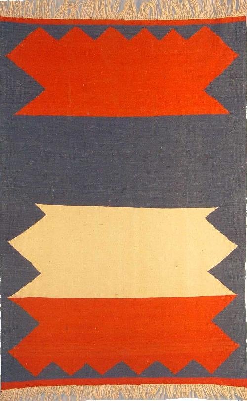 Persian Kilim Shiraz Rug Hand Knotted 6' 2" X 4' 3" (1 of 1)