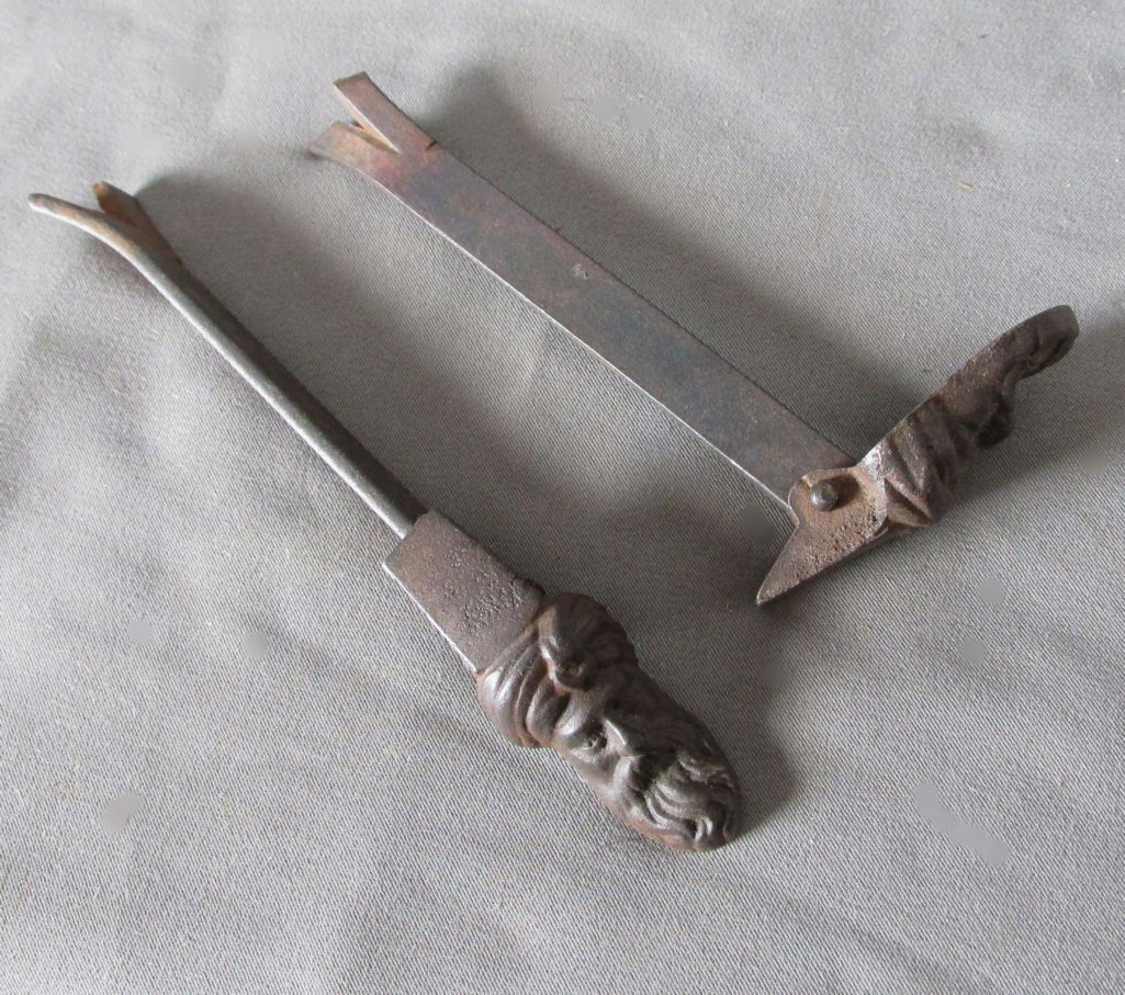 Rare Antique Architectural Arabesque Window Sash Stops (1 of 4)