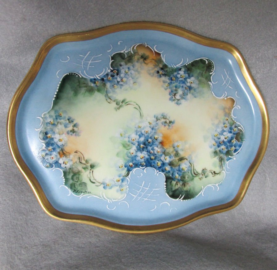 Antique Edwardian era perfume or vanity tray (1 of 5)