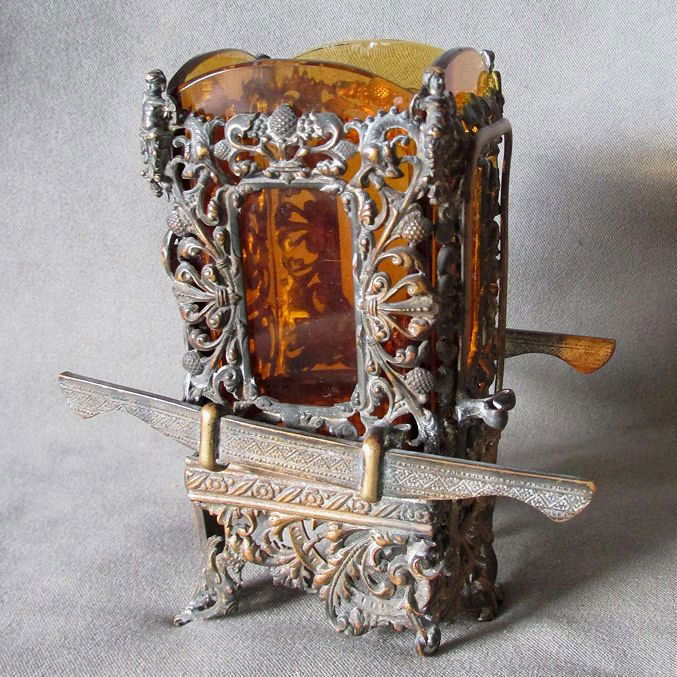 Antique Miniature French Sedan Chair Vase (1 of 6)