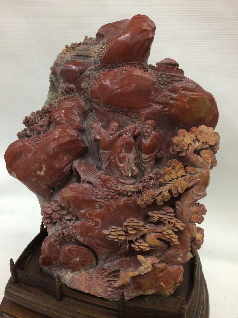 Carved Bloodstone Soapstone (1 of 5)