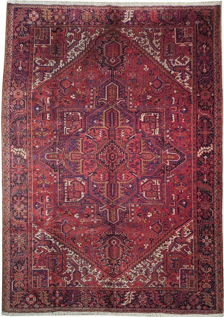 Extremely Durable Decorative 12'X9' Persian Heriz (1 of 6)