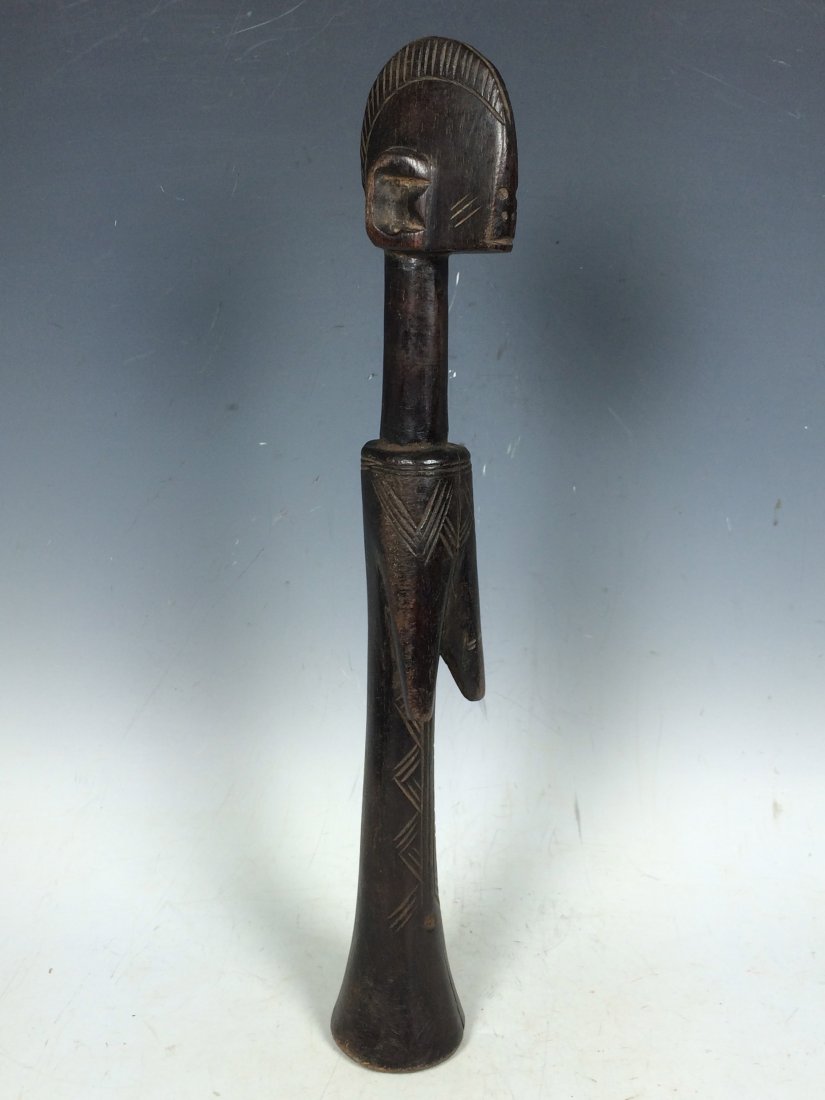 Carved Wooden Mossi Doll (1 of 5)