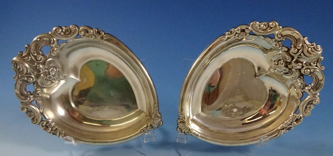 Grande Baroque by Wallace sterling pr heart dishes (1 of 3)