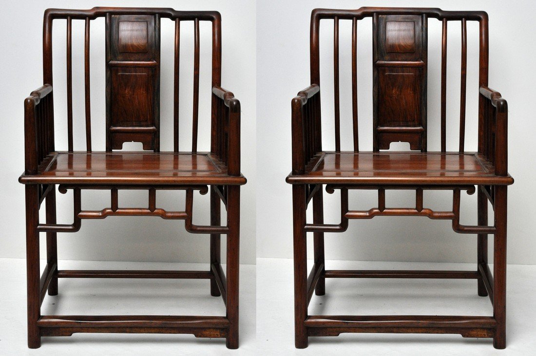 Pair of Spindle Back Chairs made of Mixed wood with (1 of 10)
