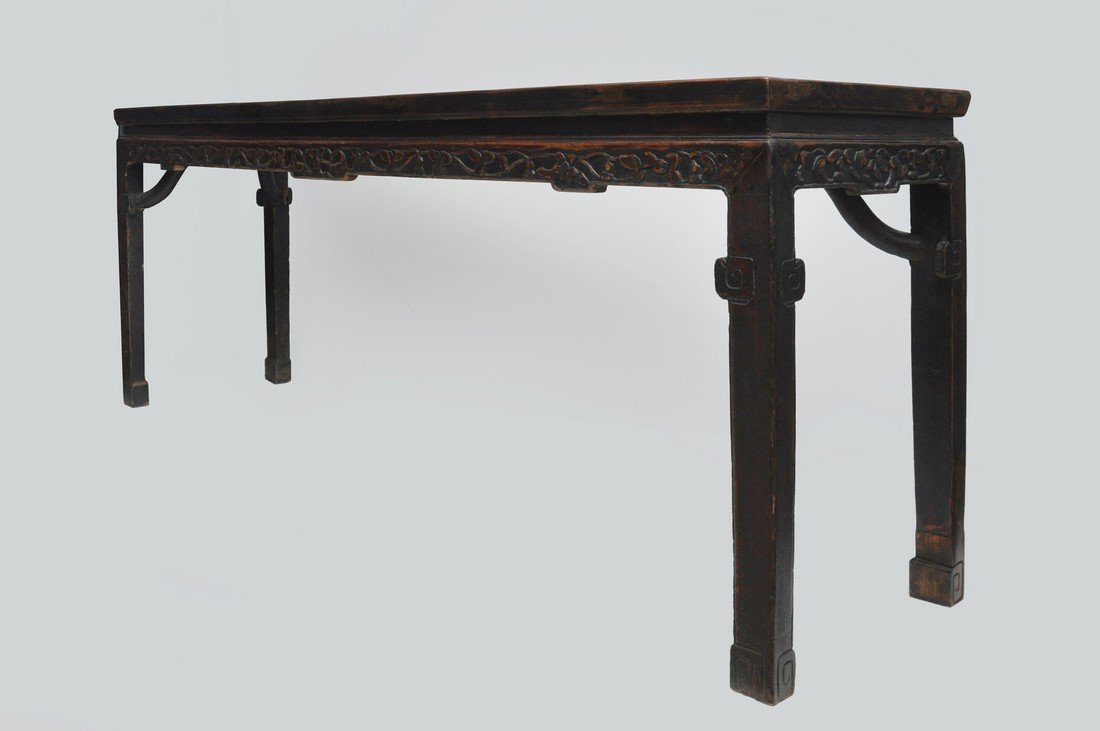 Qing Dynasty Long Scholar Table in Ming Style (1 of 8)