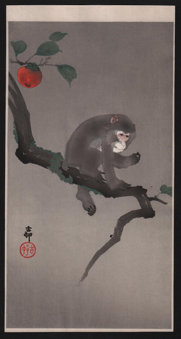 Original Japanese Woodblock print by Koson (1 of 2)