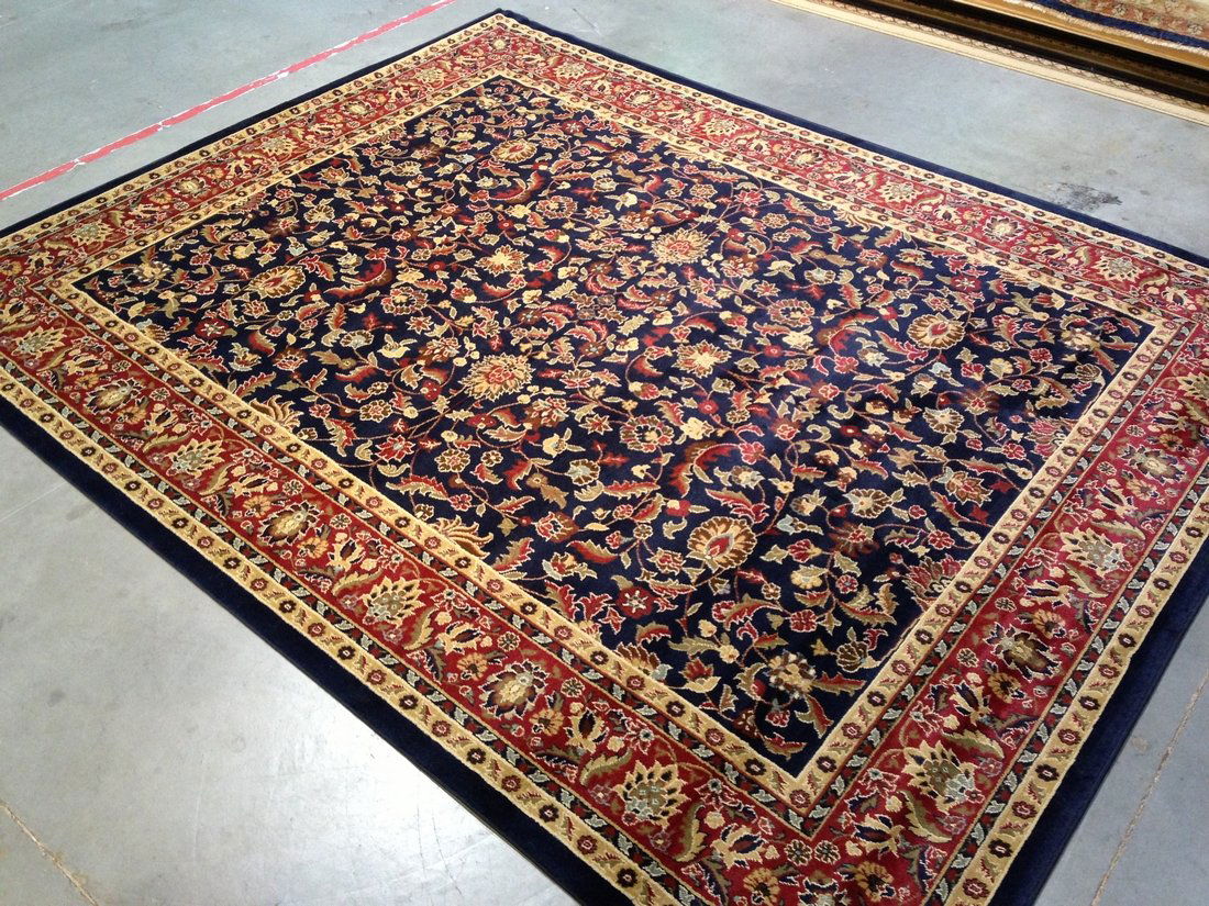 8x10 ALLOVER CLASSIC PERSIAN SAROUK PATTERN AREA RUG (1 of 5)