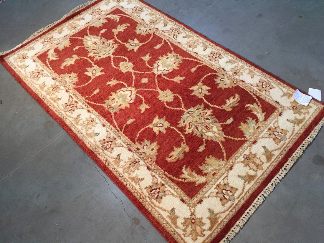 3x5  HAND KNOTTED  WOOL  RUG (1 of 6)