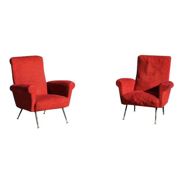 Pair Lounge Chairs (1 of 5)