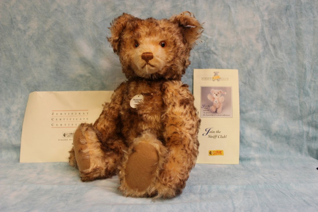 steiff 1926 replica teddy bear