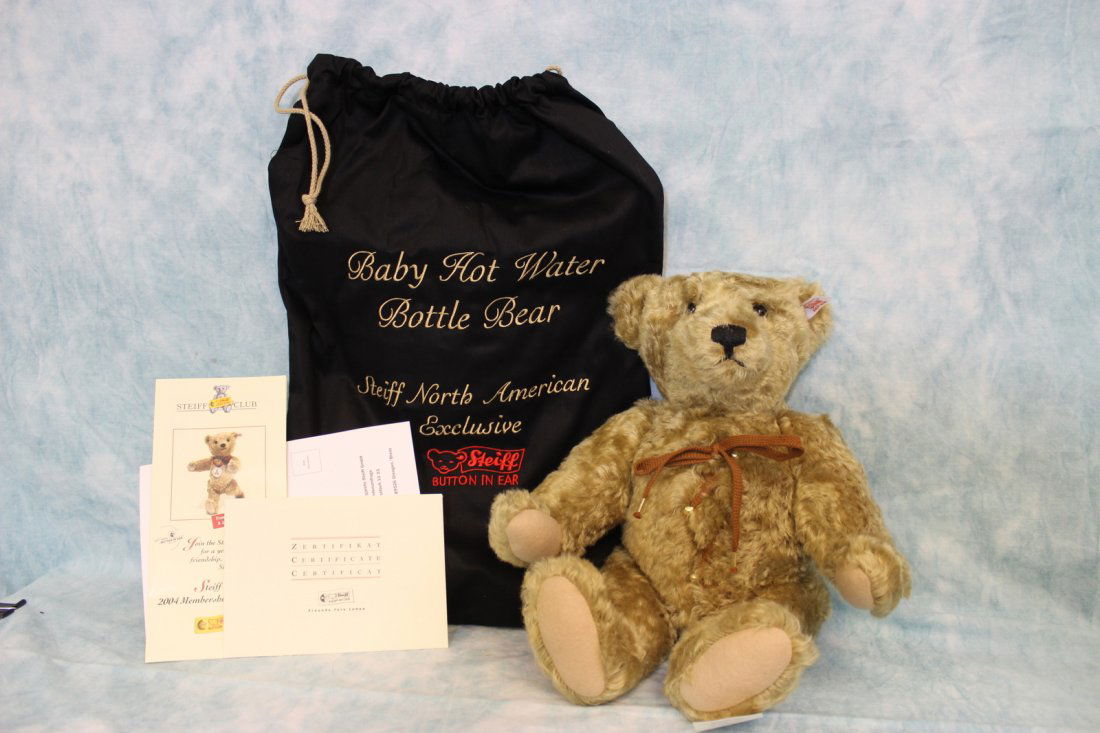 steiff hot water bottle bear