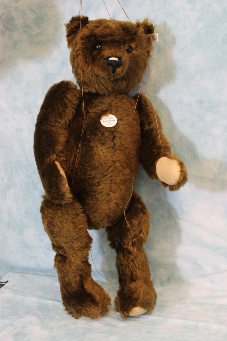 Steiff Phantom-Bear 1910 Replica, Dark Brown Mohair, (1 of 7)