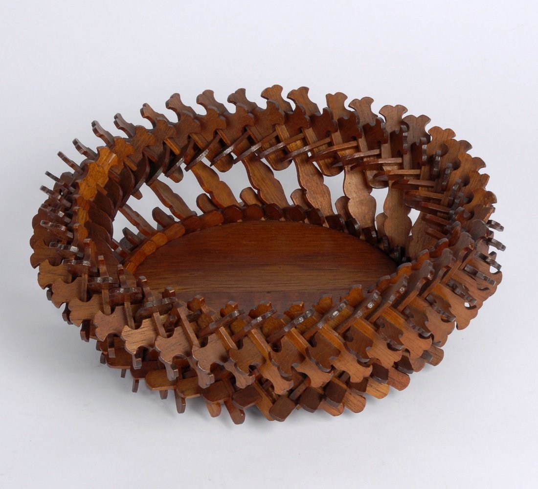 Whimsy Tramp Art Puzzle Work Bowl (1 of 7)