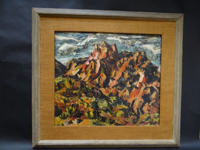 Charles Du Tant Modernist Southwestern Desert Mountain (1 of 7)