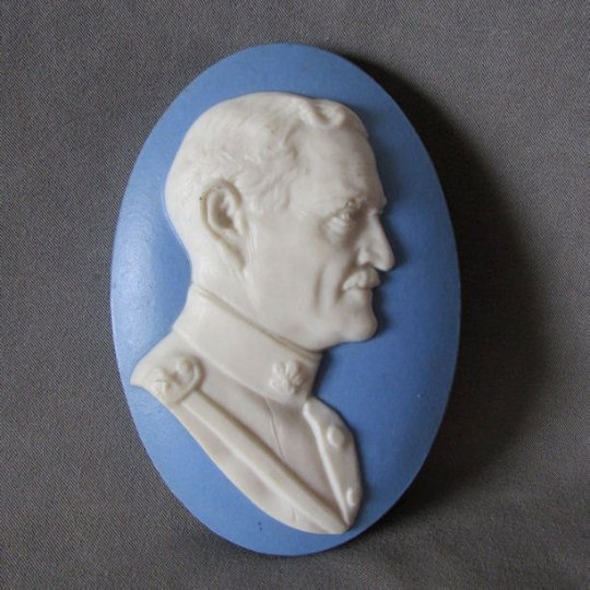 Antique Spanish American War General Pershing Mosaic (1 of 2)