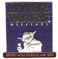Disney MGM Star Wars Weekend Yoda Pin/Pins (1 of 1)