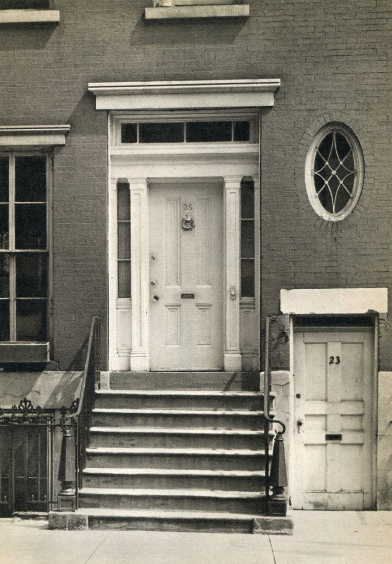 Abbot, Bernice - Doorway, King Street, NYC (1 of 1)