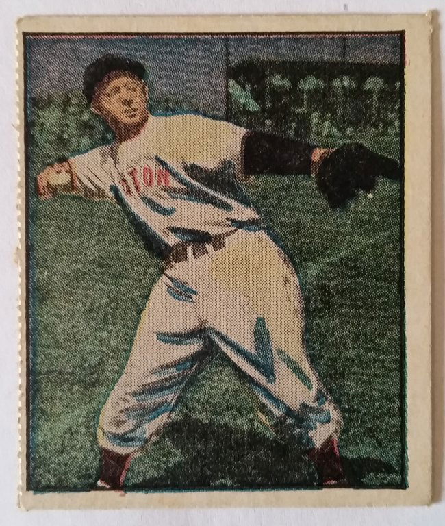1951 Berk Ross Baseball Dom DiMaggio card (1 of 2)
