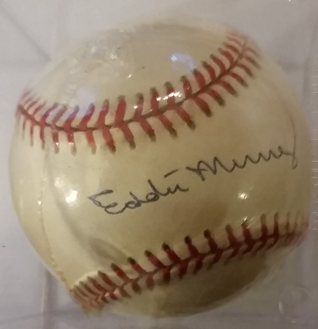 Edie Murray autographed baseball (1 of 1)