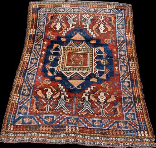 HAND WOVEN AFGHAN PERSIAN DESIGN RUG (1 of 4)