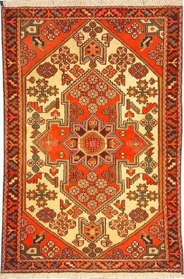 Persian Rug Saveh Hand Knotted 4'11" X 3'3" (1 of 1)