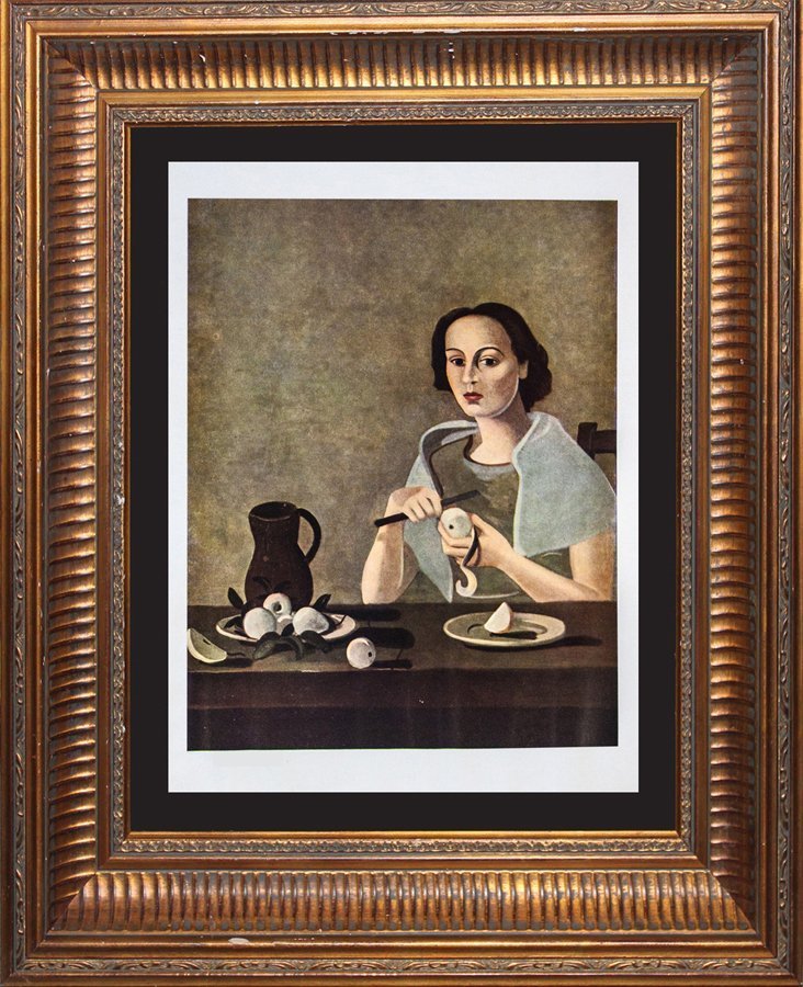 Andre Derain Lithograph from the Verve Collection 80: Andre Derain Color Plate Lithograph from the Verve Collection. Original Lithograph Approx 20x24 inches Custom framed. Includes certificate of authenticity. Museum Quality Lithograph Buyer Pays Shippin