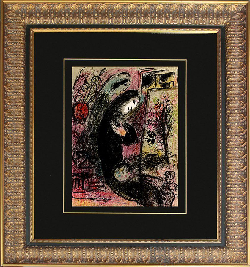 Marc Chagall Hand Signed Original Lithograph (1 of 1)