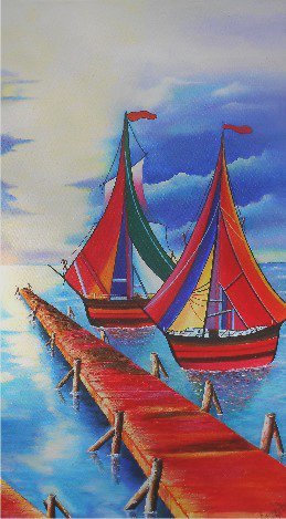 Acrylic on Canvas-Enrique Nunez (1 of 1)