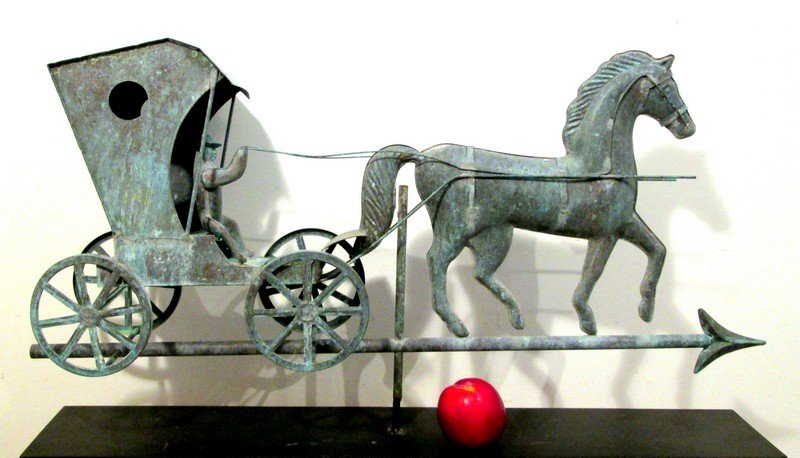 Horse & Carriage Weathervane (1 of 9)