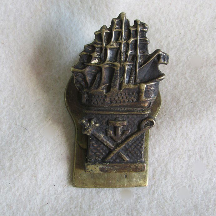 Antique Pirate Ship Paperclip, Letter Holder (1 of 4)