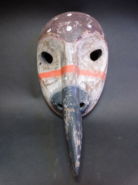 African Bird Beak Mask (1 of 6)