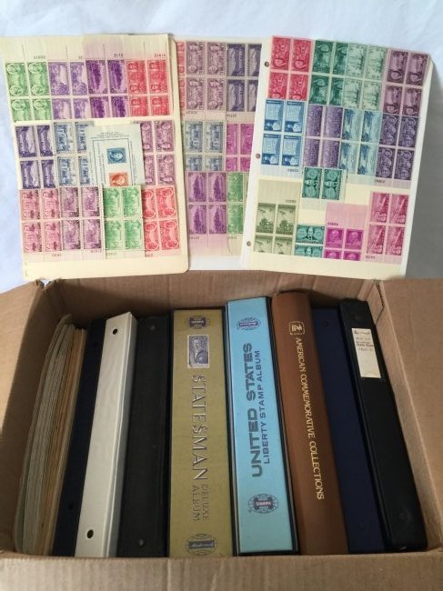 US & WW Stamp Collection. US MNH plate blocks (1 of 1)