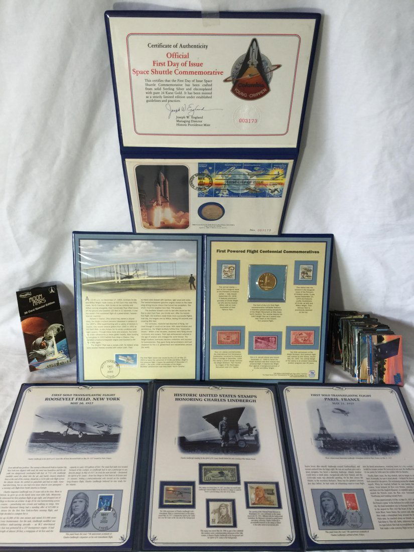 Stamps and coins of issue Space Shuttle Commemorative (1 of 3)