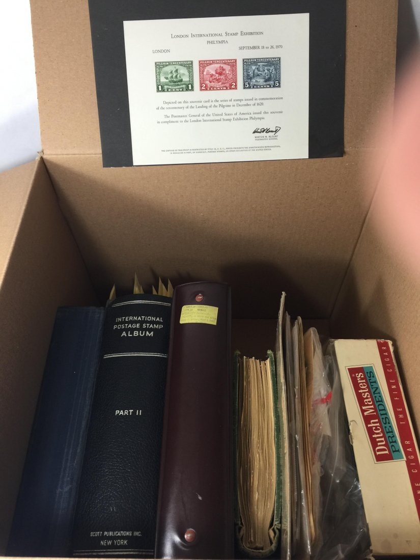 Mint-Used Stamp Collection  in albums and stock pages (1 of 8)