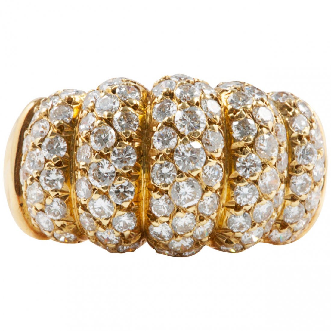 Van Cleef & Arpels Diamond Gold Ring (1 of 5)