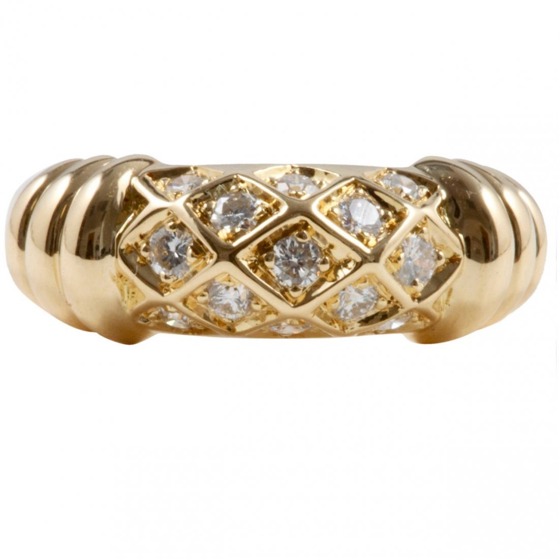 Cartier Diamond Gold Ring (1 of 5)