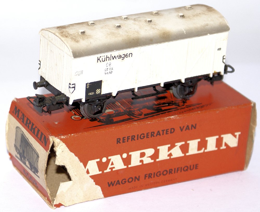Vintage HO Scale 4508 MARKLIN Märklin Kuhlwagen Freight (1 of 3)
